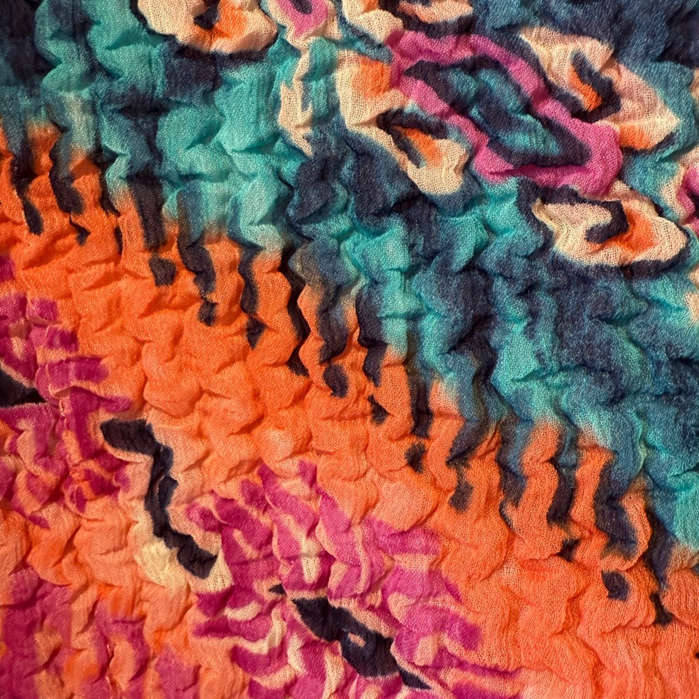 NWT City Girl - Nancy Bolen Vibrant Multicolour Reversible Jacket - Picture 5 of 14